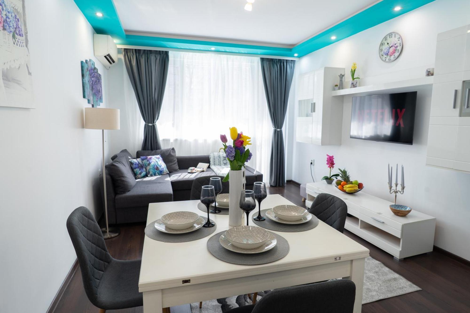 Luxury 2 Bedroom Apartment In Central Varna Luaran gambar