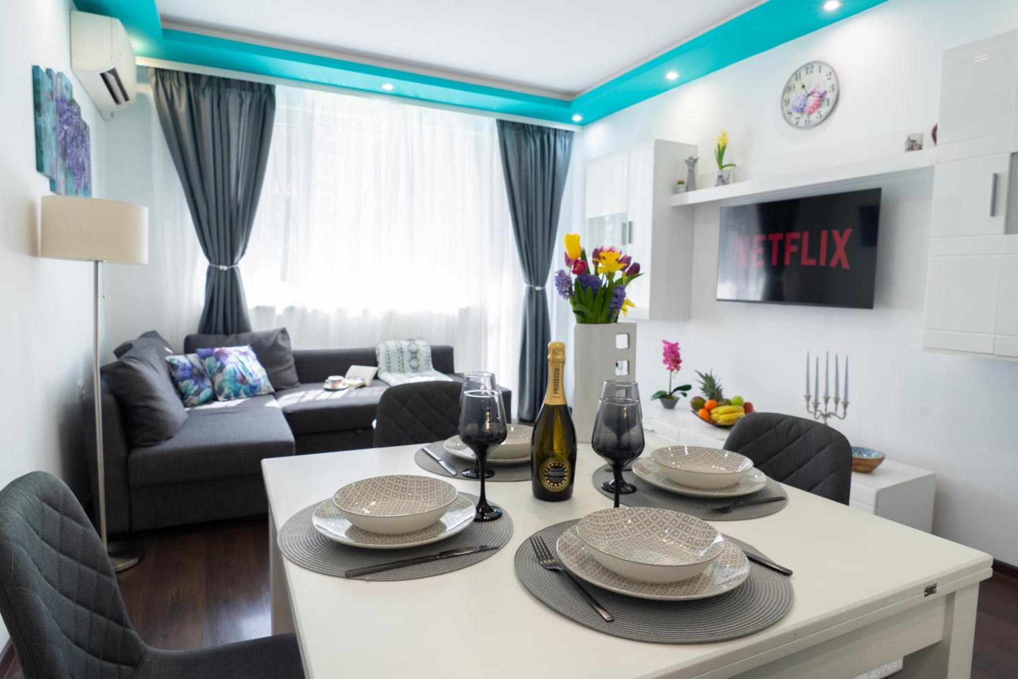 Luxury 2 Bedroom Apartment In Central Varna Luaran gambar