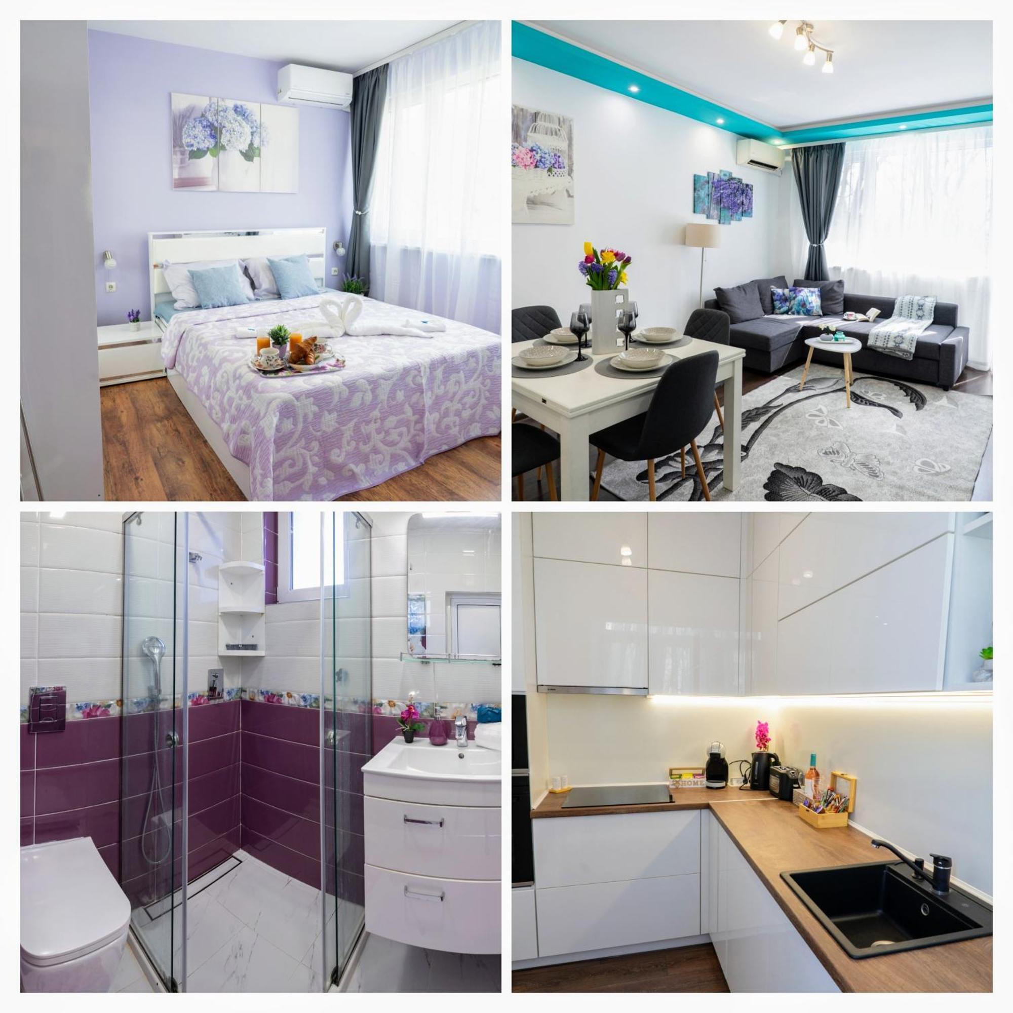 Luxury 2 Bedroom Apartment In Central Varna Luaran gambar
